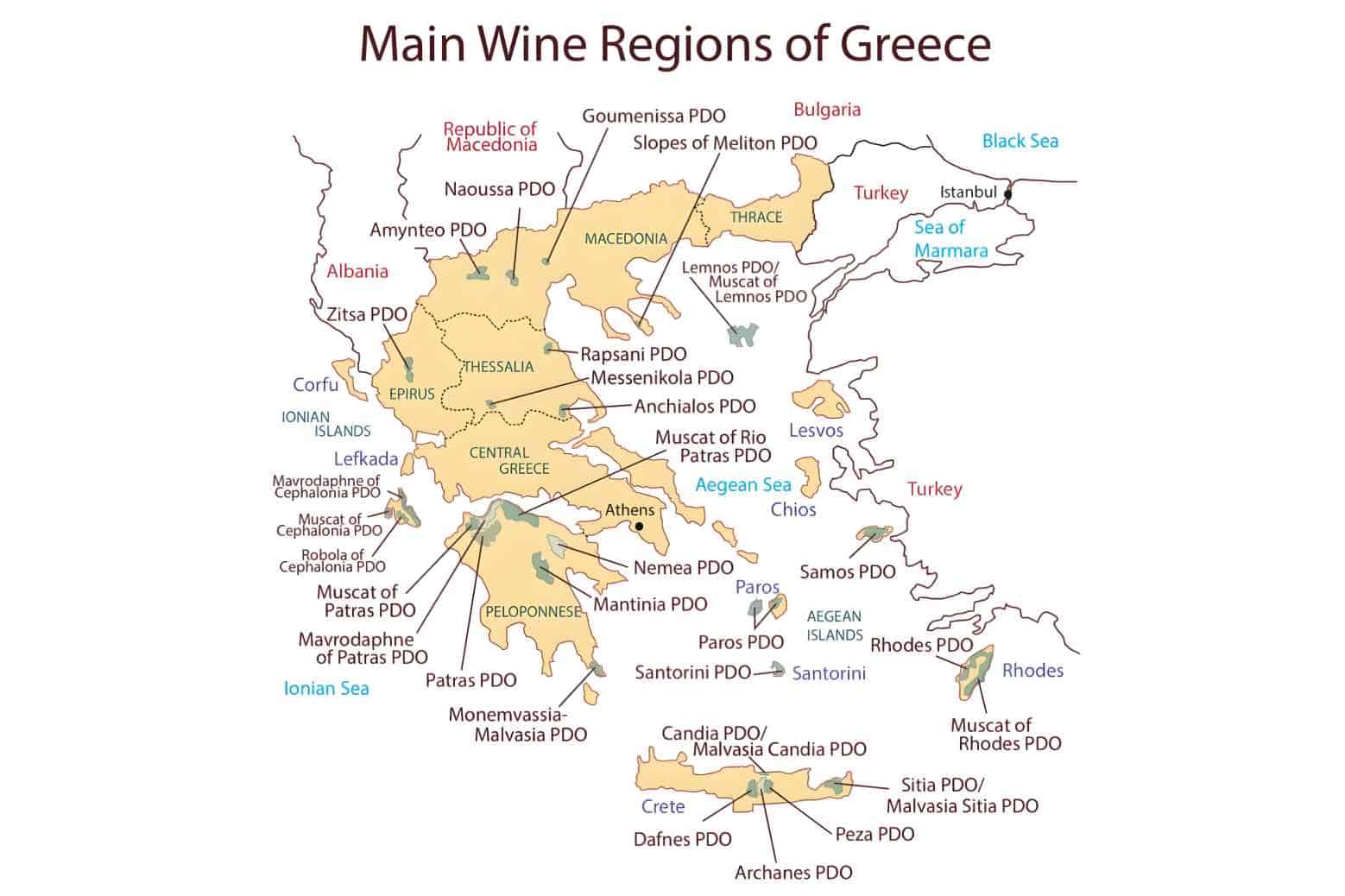 Greek-Wine-Regions