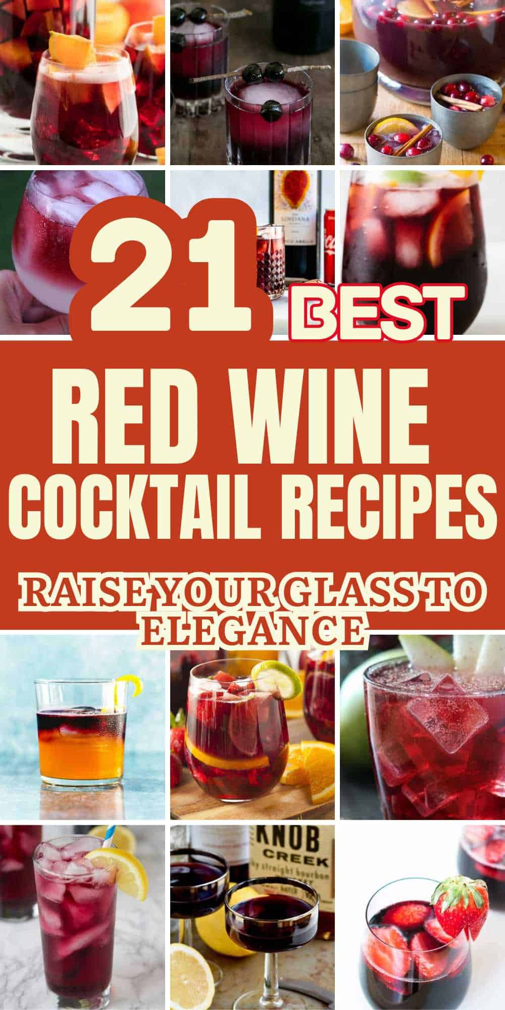 Best Red Wine Cocktail Recipes