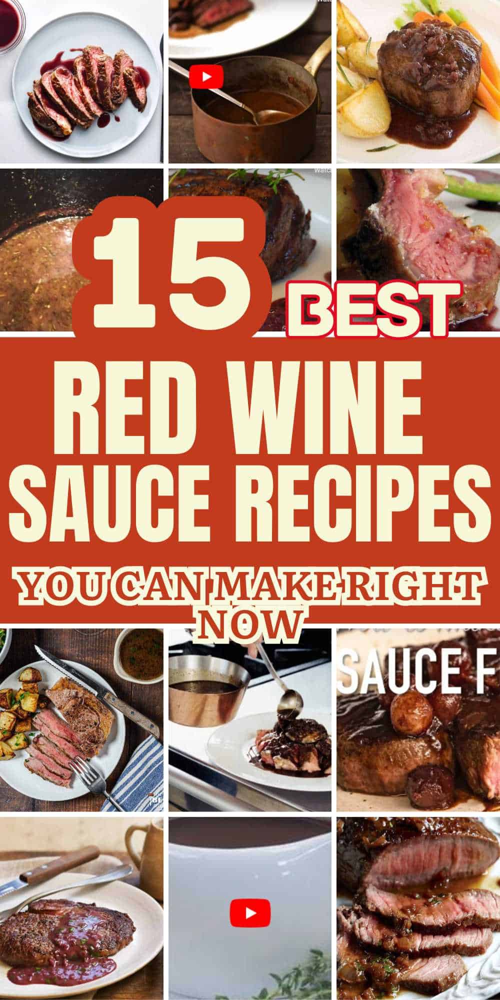 Best Red Wine Sauce Recipes