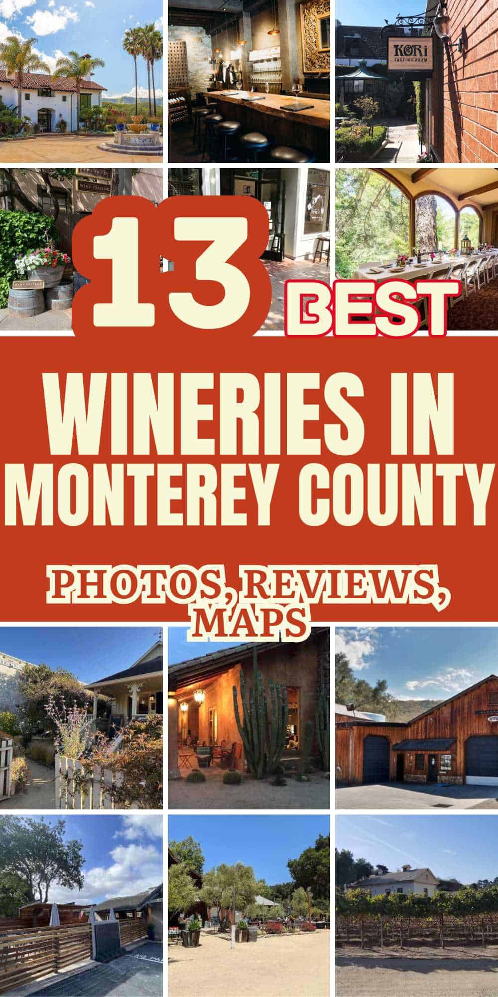 Best Wineries of Monterey County