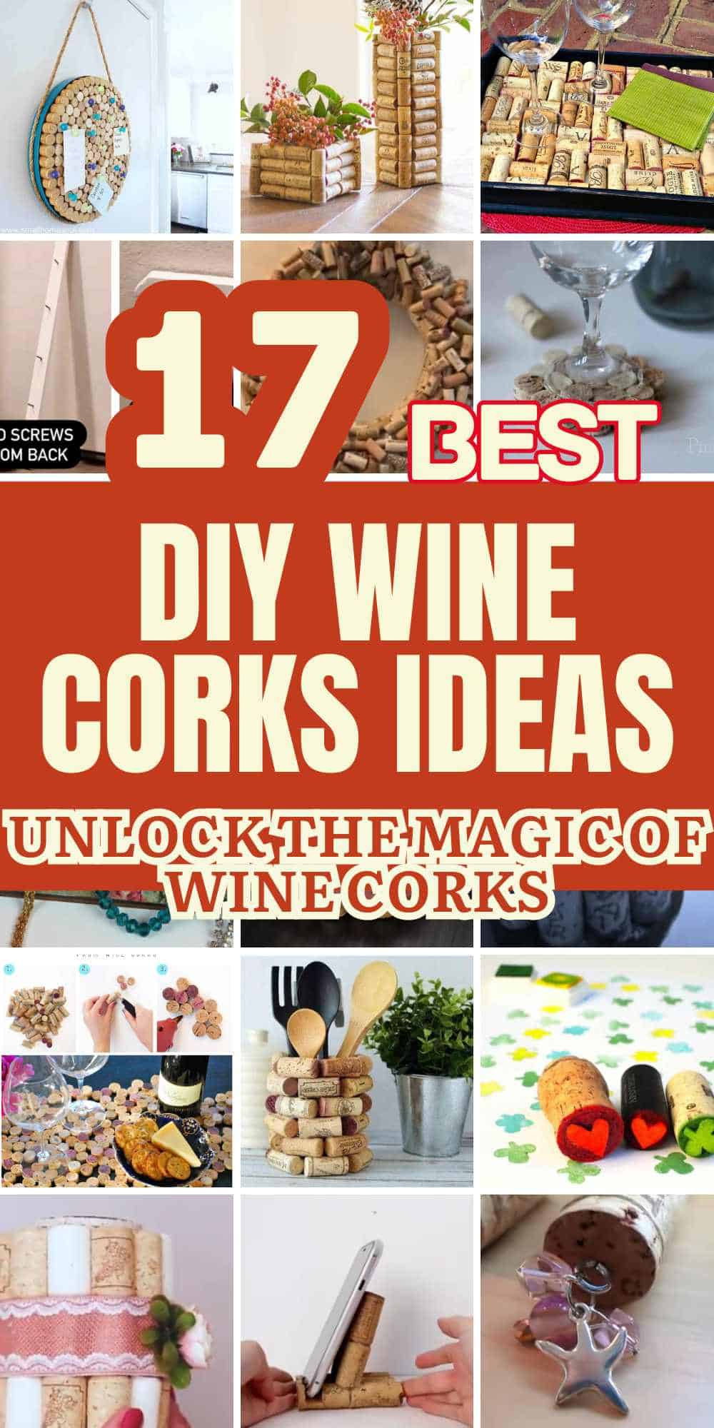 DIY Wine Corks Ideas