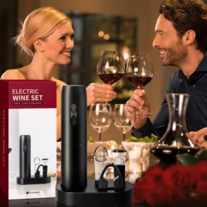 Electric Wine Opener Set with Charging Base2