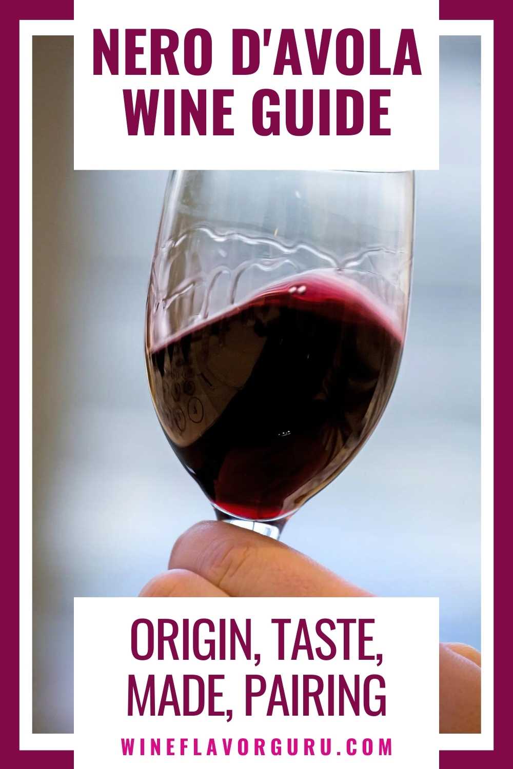 Nero d'Avola Wine guide