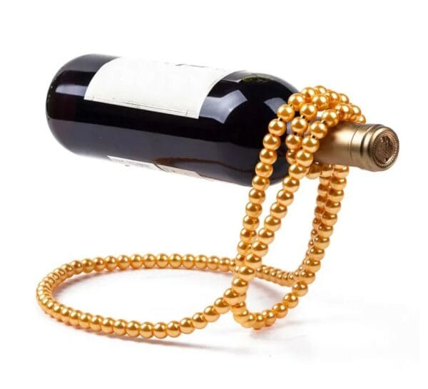 Pearl Necklace Luxury Wine Bottle Rack2