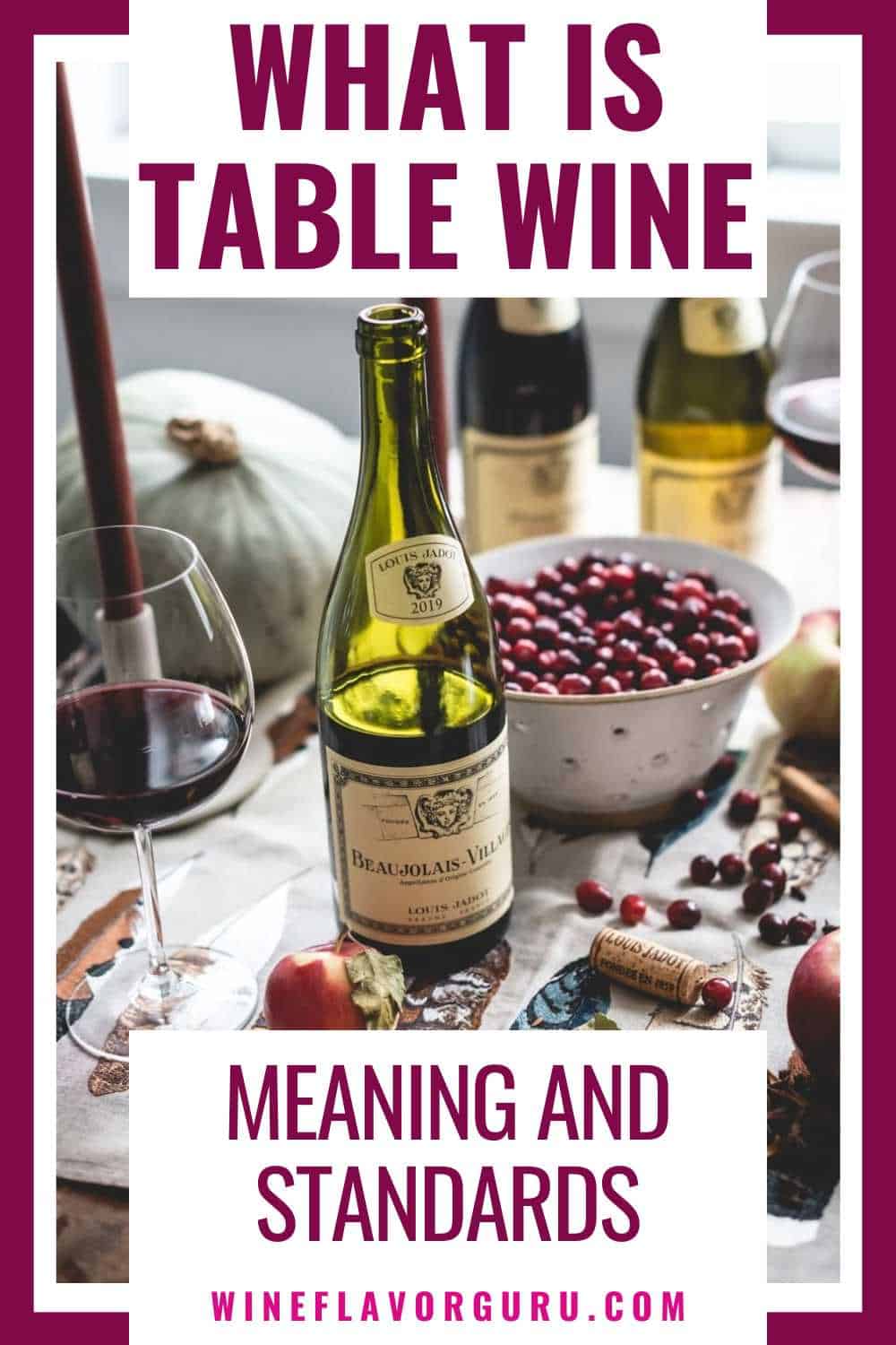 What is Table Wine