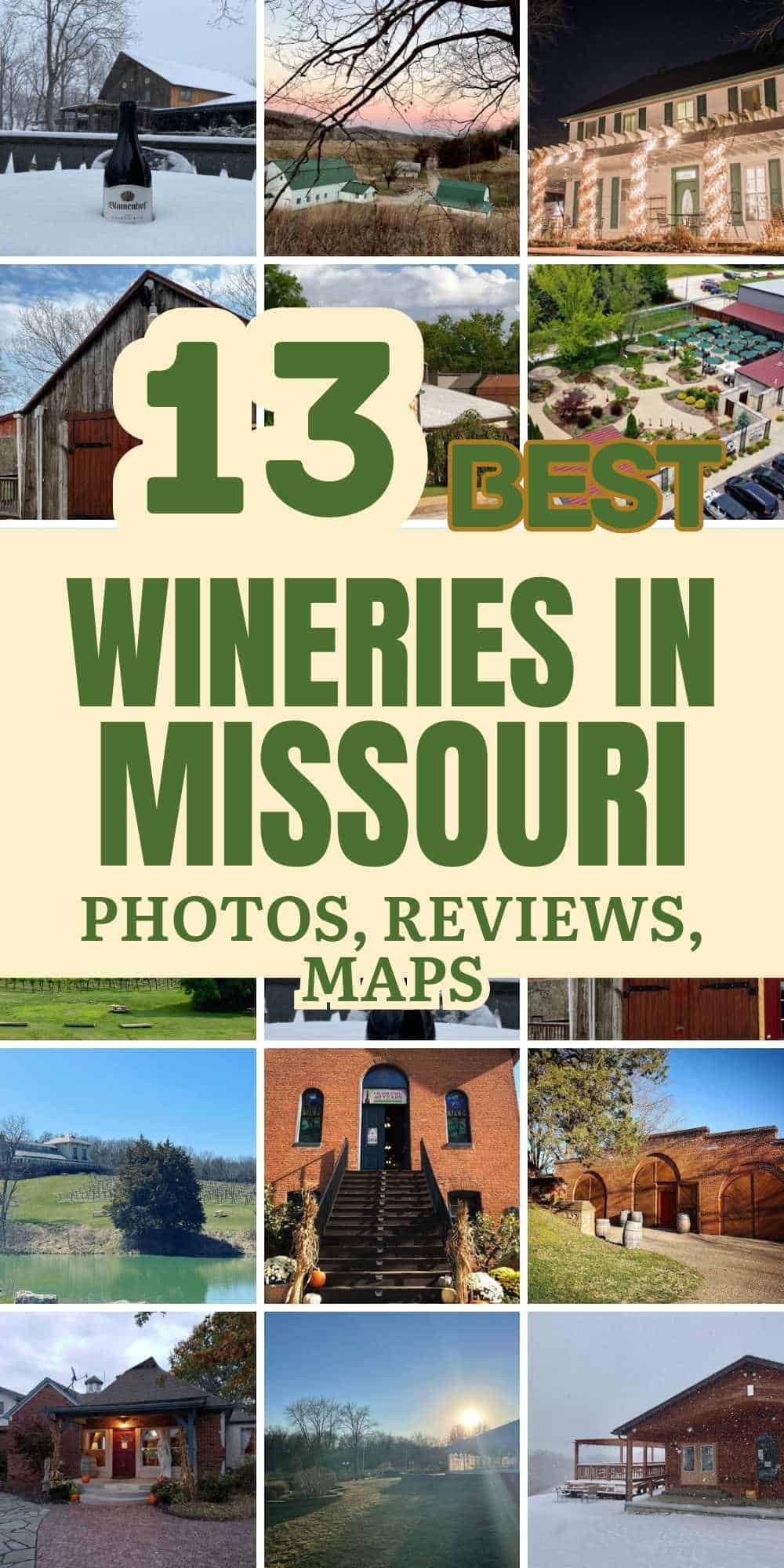 Wineries in Missouri