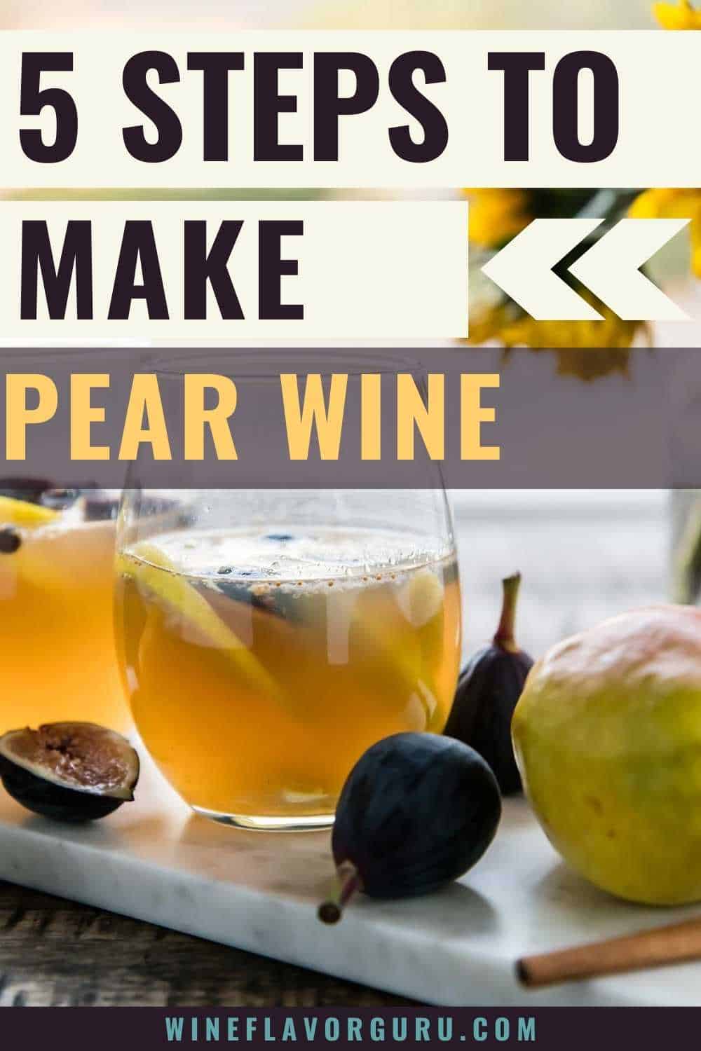 how-to-make-pear-wine