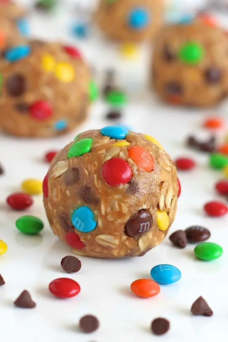 No Bake Monster Cookie Balls