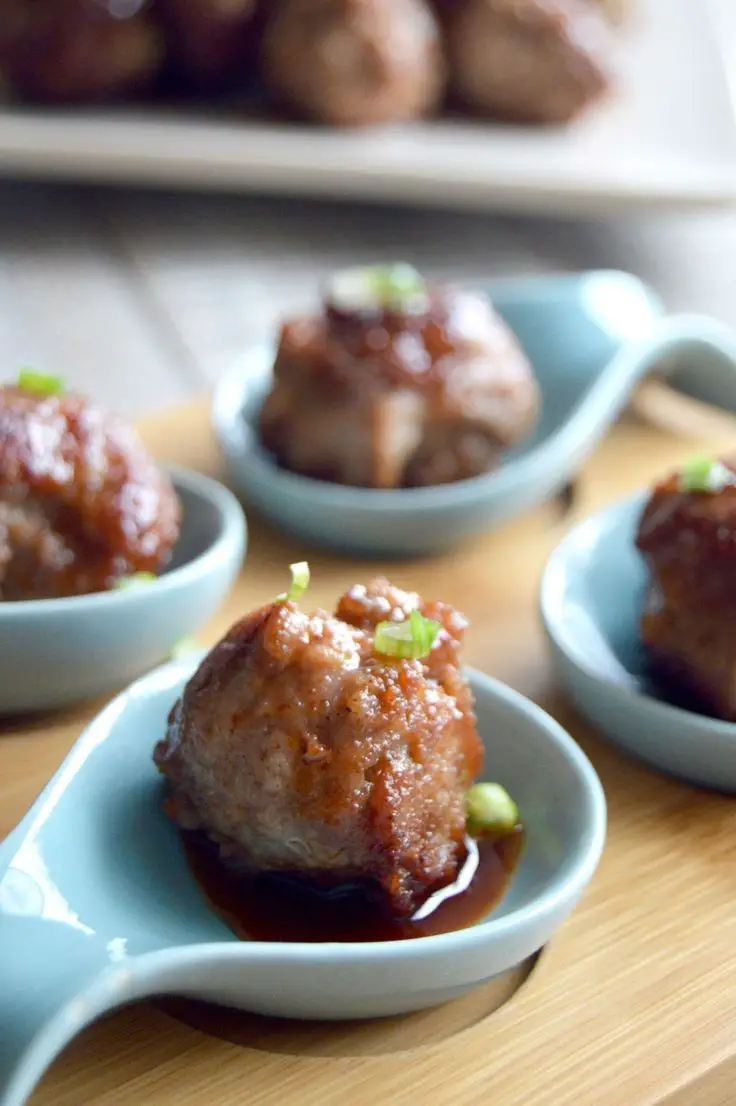 Char Siew-Style Pork Meatballs