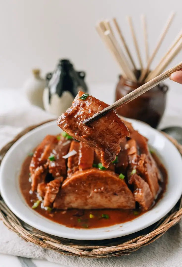 Steamed Pork Belly With Taro