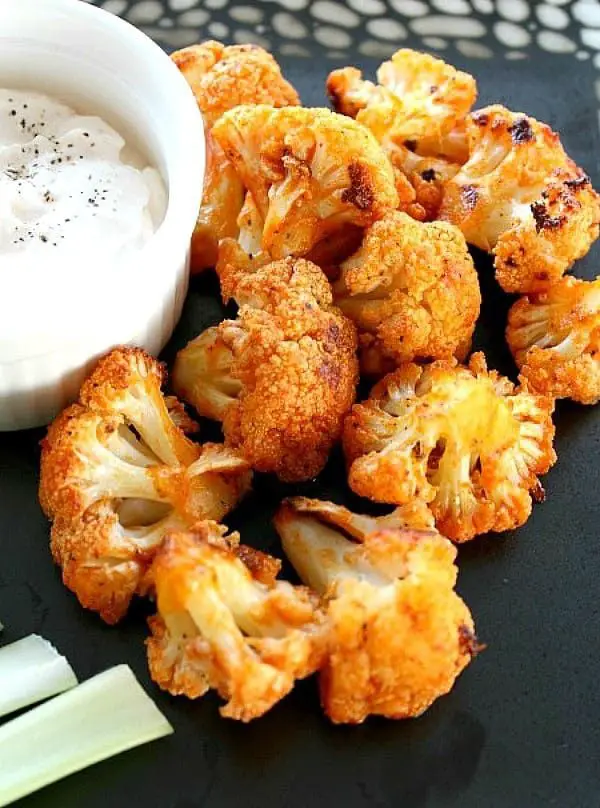 Buffalo Cauliflower Bites