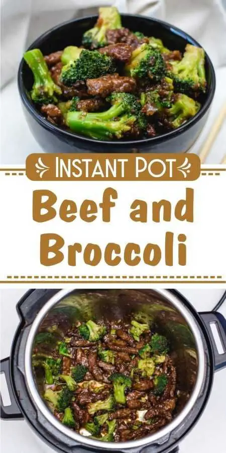 Instant Pot Beef & Broccoli