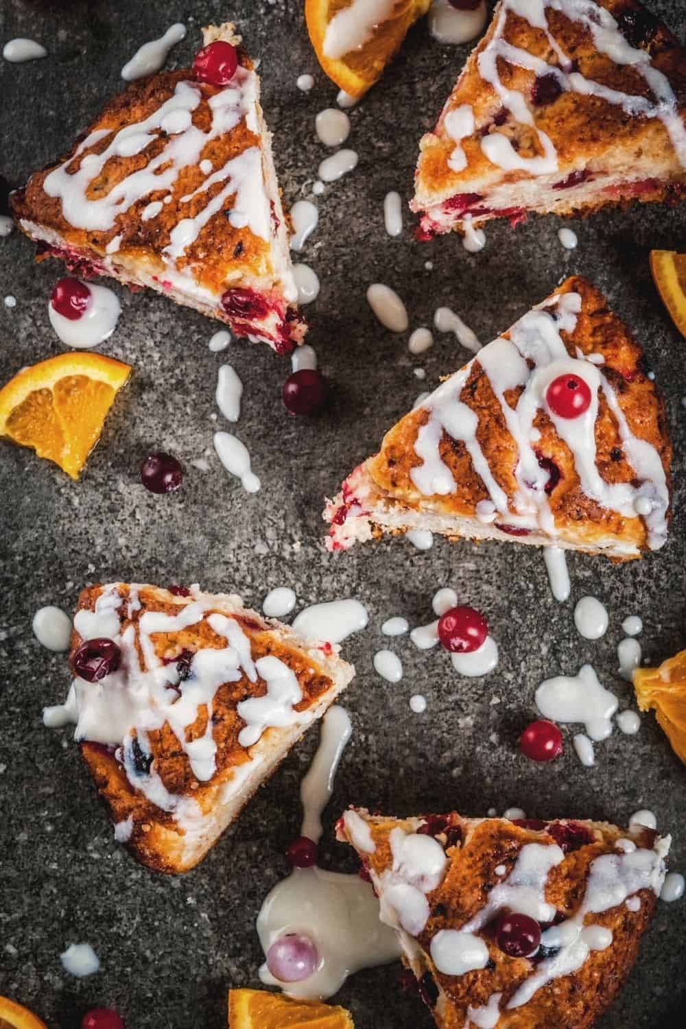 Cranberry Orange Scones