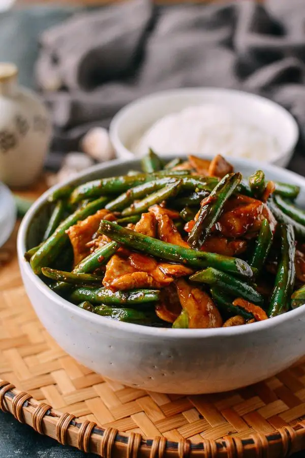 String Bean Chicken Stir-Fry