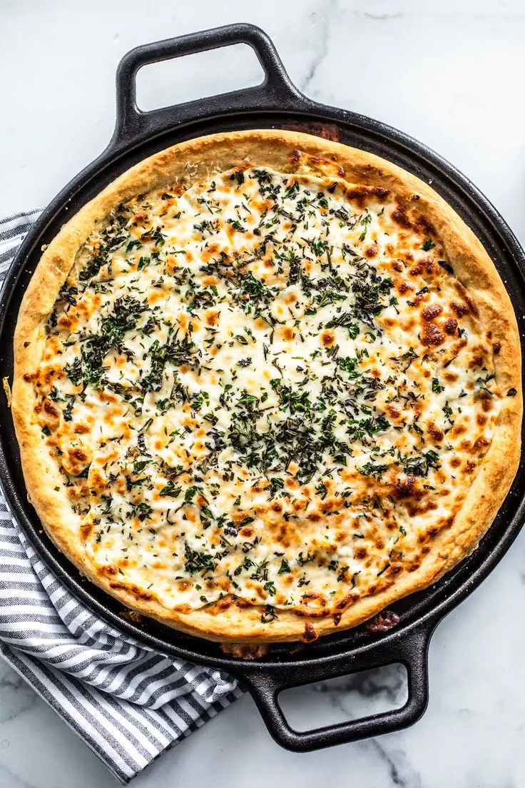 Herb & Garlic Cheese Pizza