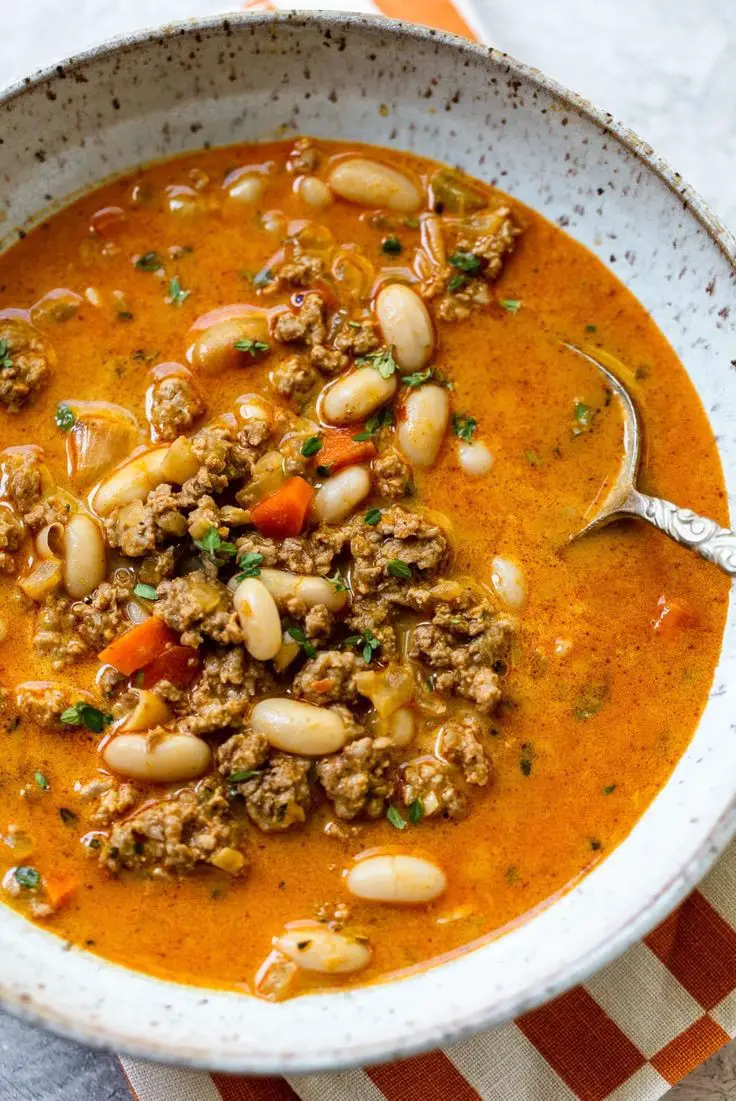 Creamy White Bean and Turkey Pumpkin Chili