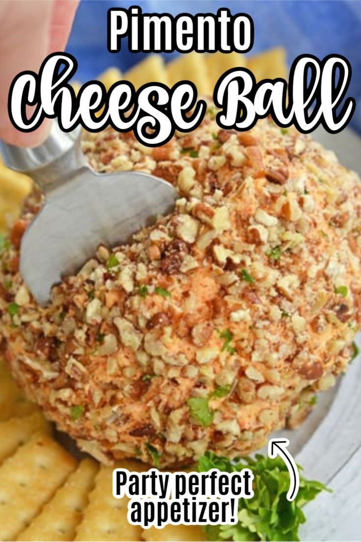 Easy Southern Pimento Cheese Ball