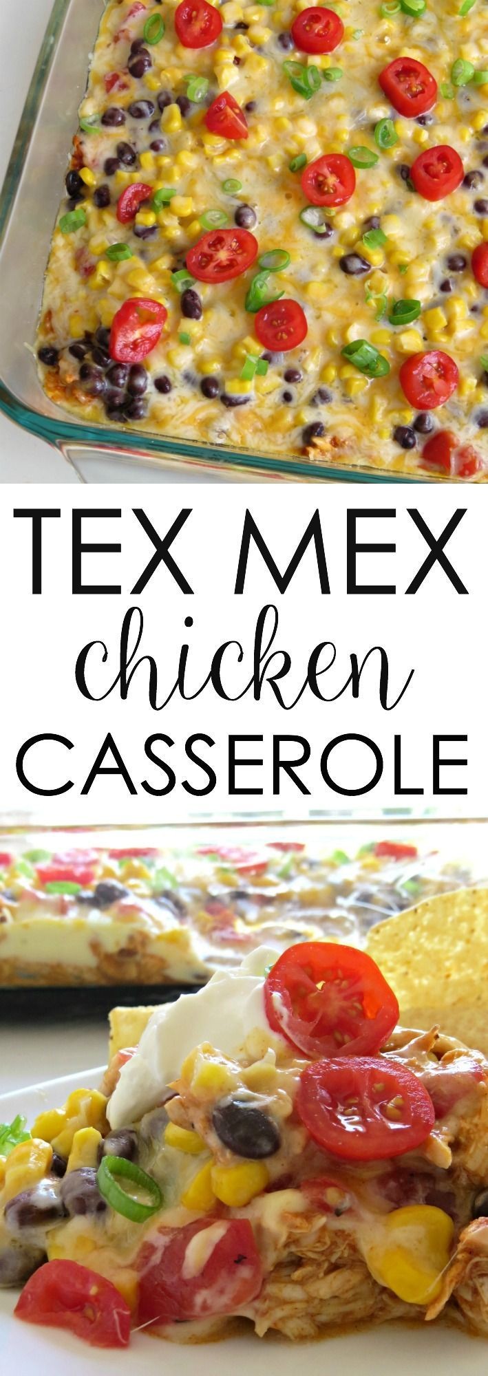 Tex Mex Chicken Casserole