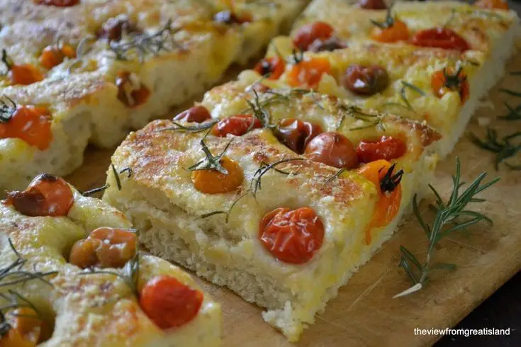 Summer Tomato Focaccia