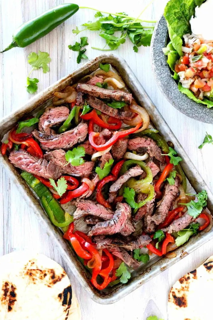 Skirt Steak Fajitas