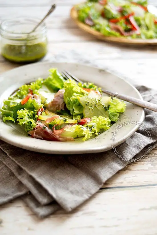 Carambola (Starfruit) And Serrano Ham Salad