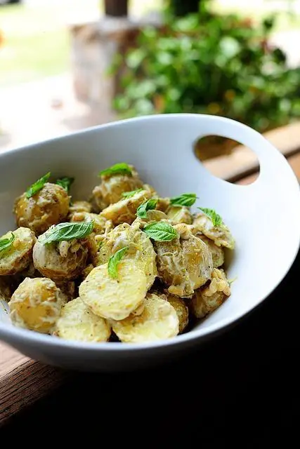 Lemon Basil Potato Salad