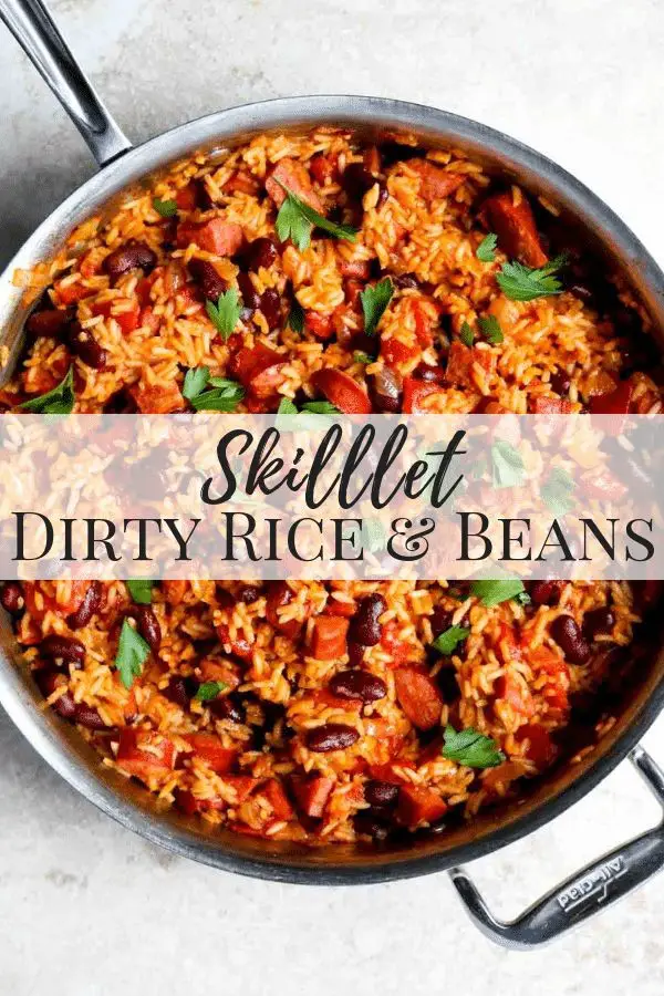 Skillet Dirty Rice And Beans