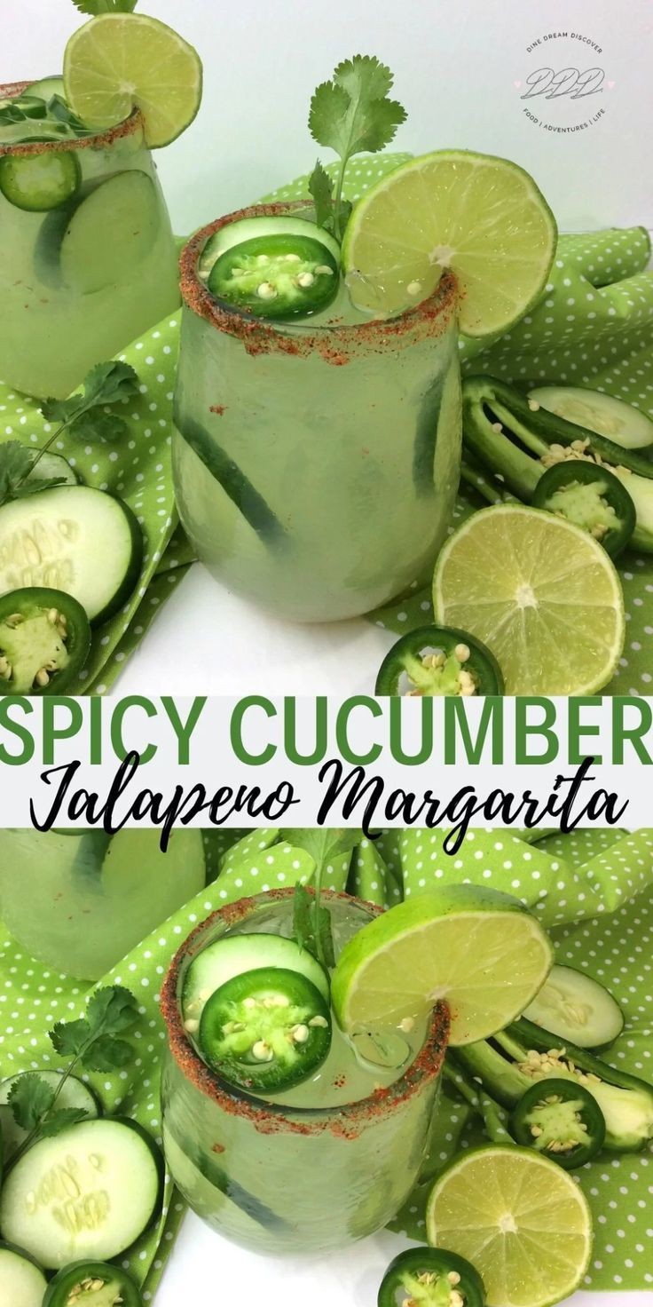 Cucumber Jalapeño Margarita