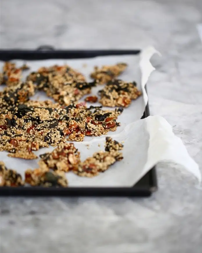 Sesame Almond Nori Crunchies