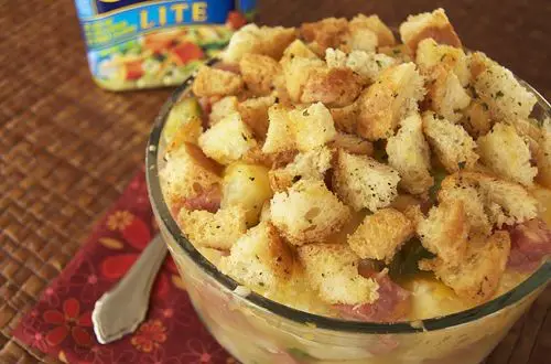 Pineapple & Spam Casserole