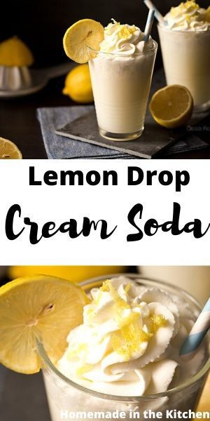 Lemon Drop Cream Soda