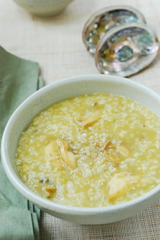 Jeonbokjuk (Abalone Porridge)