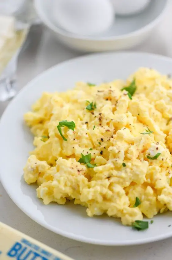 Truffle Scrambled Eggs