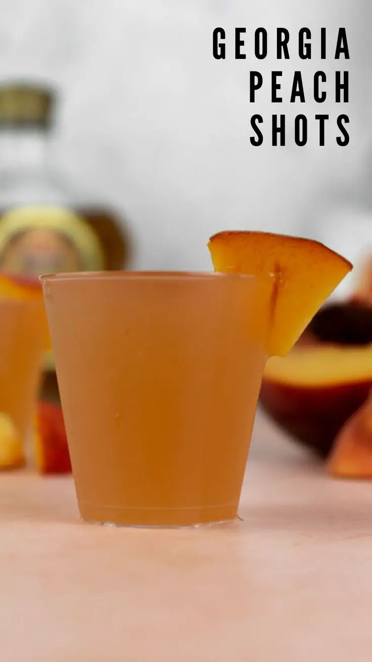 Georgia Peach Shots