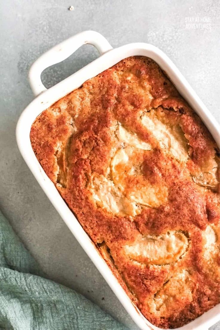 One Bowl Apple Cake