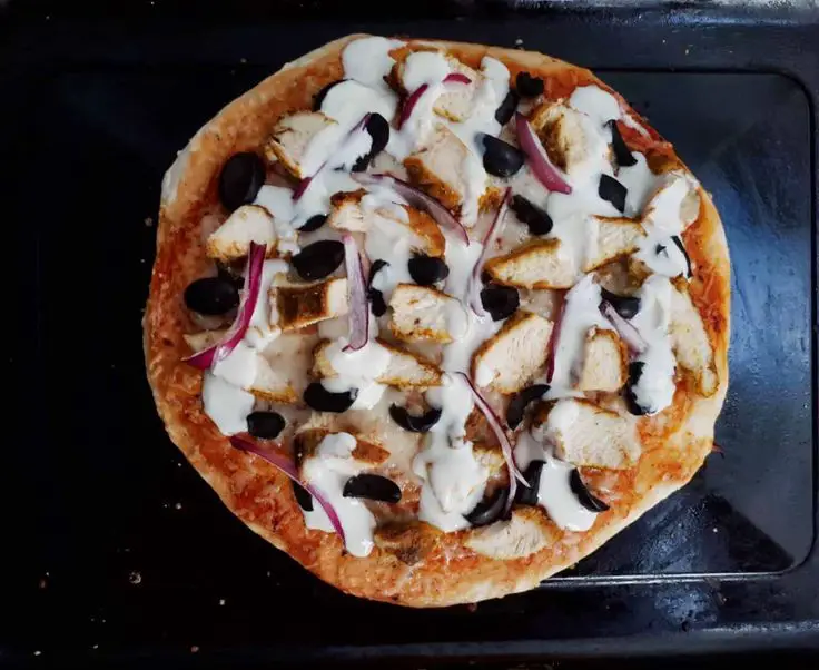 Chicken Shawarma Pizza