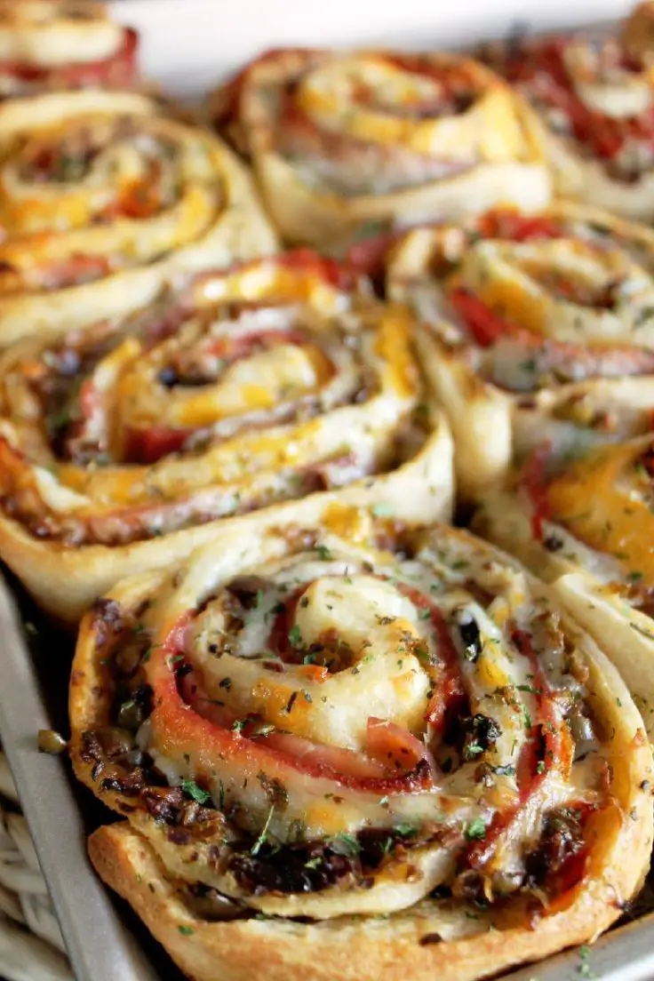 Muffuletta Pizza Rolls