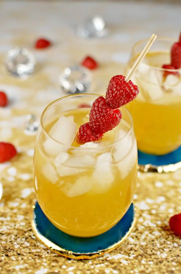 Raspberry Passion Fruit Cocktail