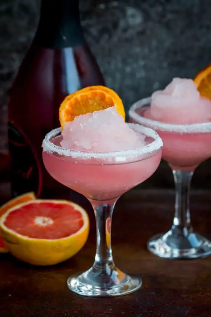 Frozen Pink Grapefruit Prosecco