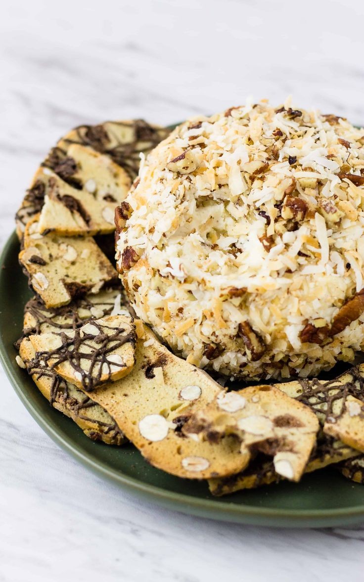 Italian Cream Cake Cheese Ball