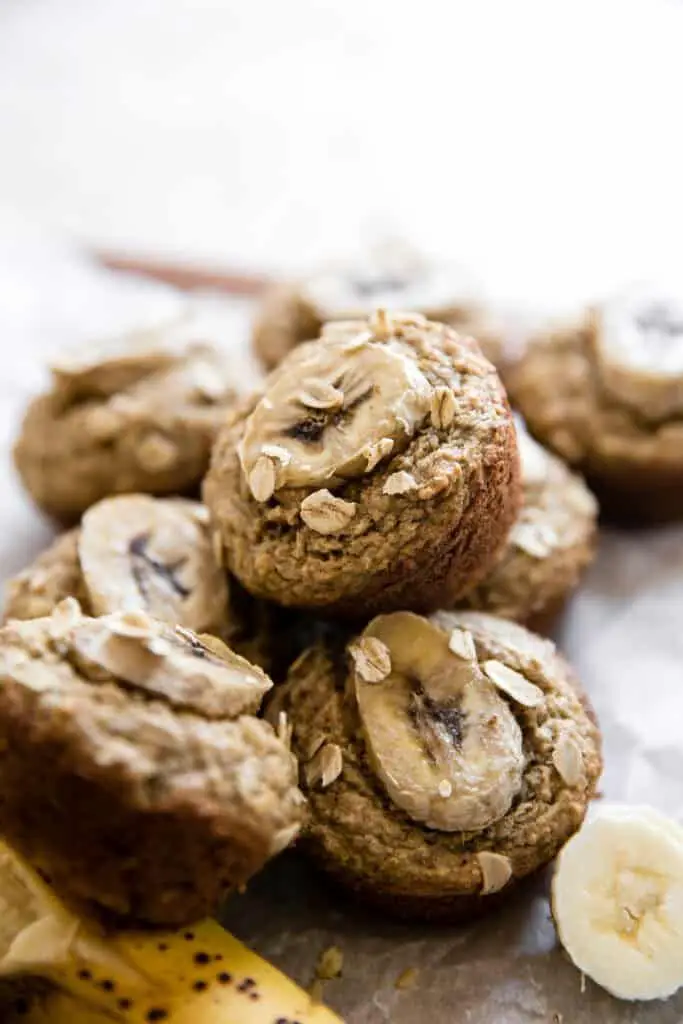 Oatmeal Banana Muffins