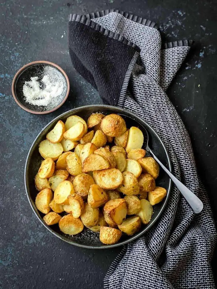 Air Fryer Potatoes With Truffle Salt