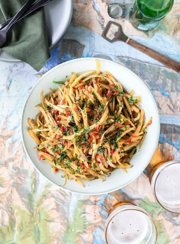 Chinese Shredded Potato Salad