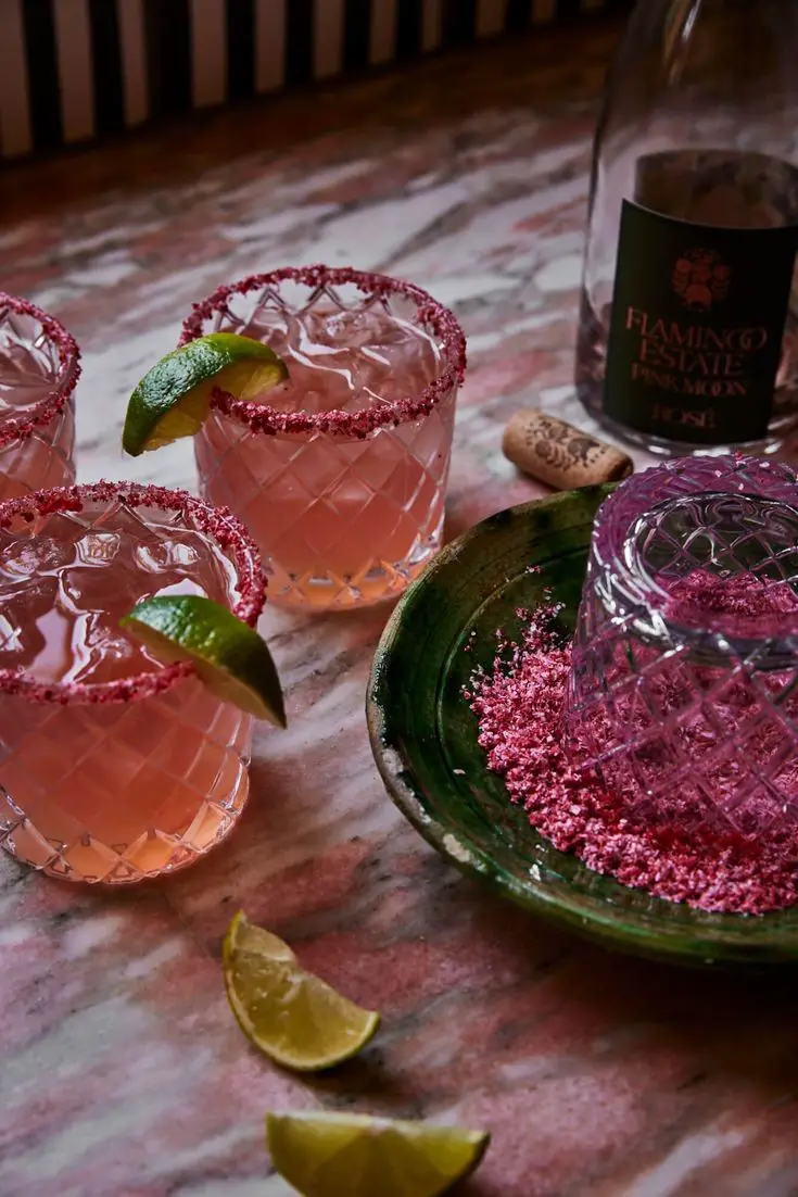 Hot Pink Rosé Margarita