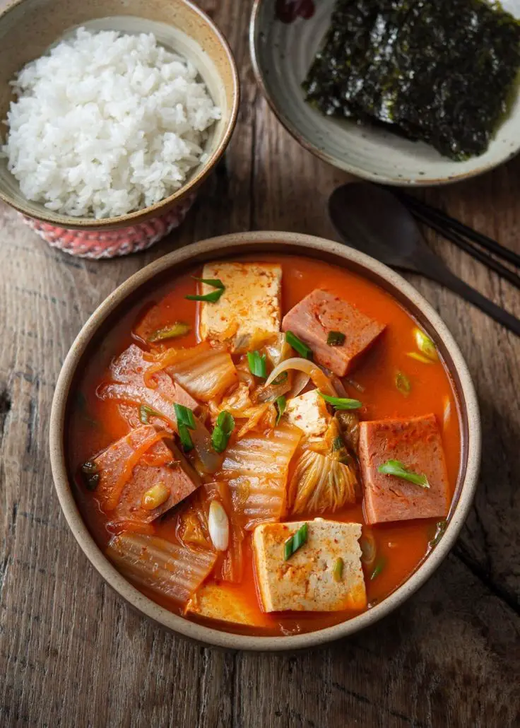 Spam Kimchi Jjigae