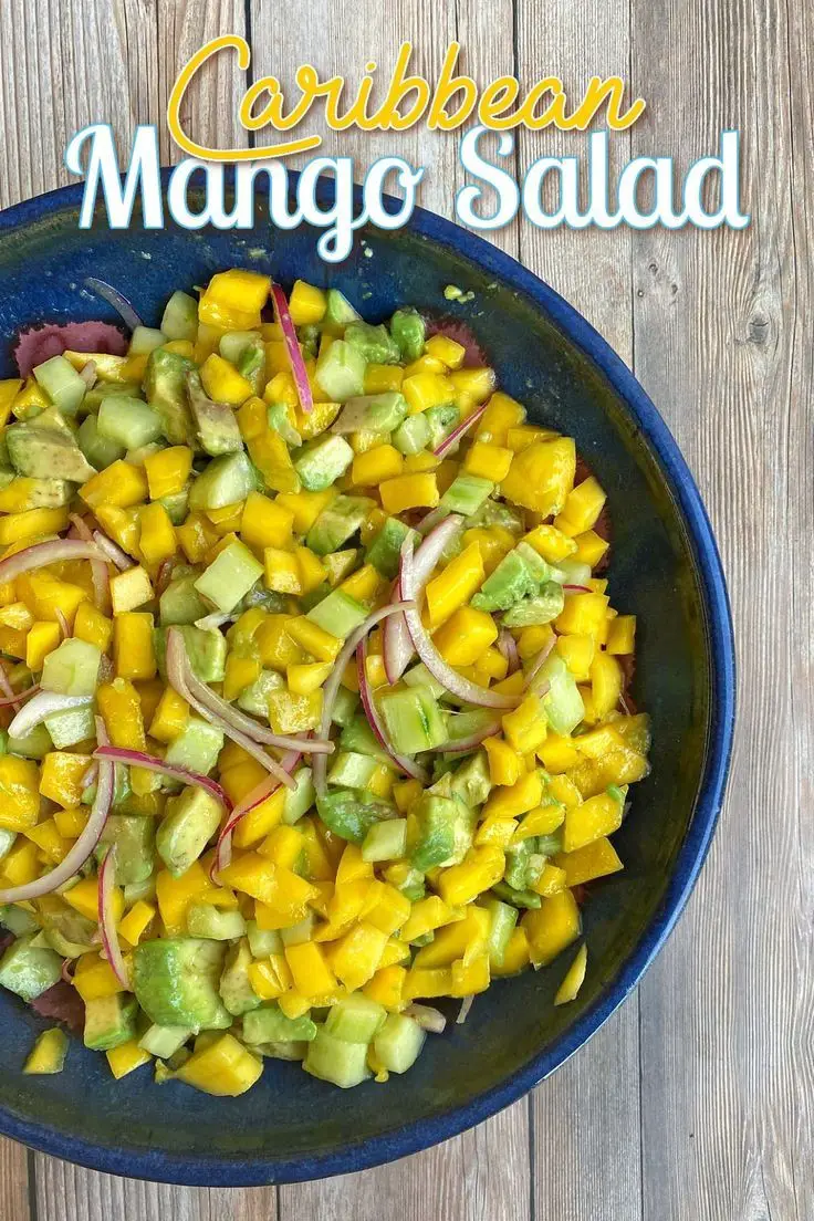 Caribbean Mango Salad