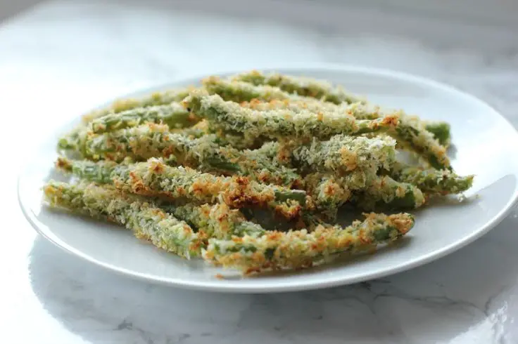 Crispy Oven-Baked Green Bean Fries