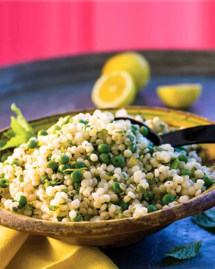 Lemon Israeli Couscous