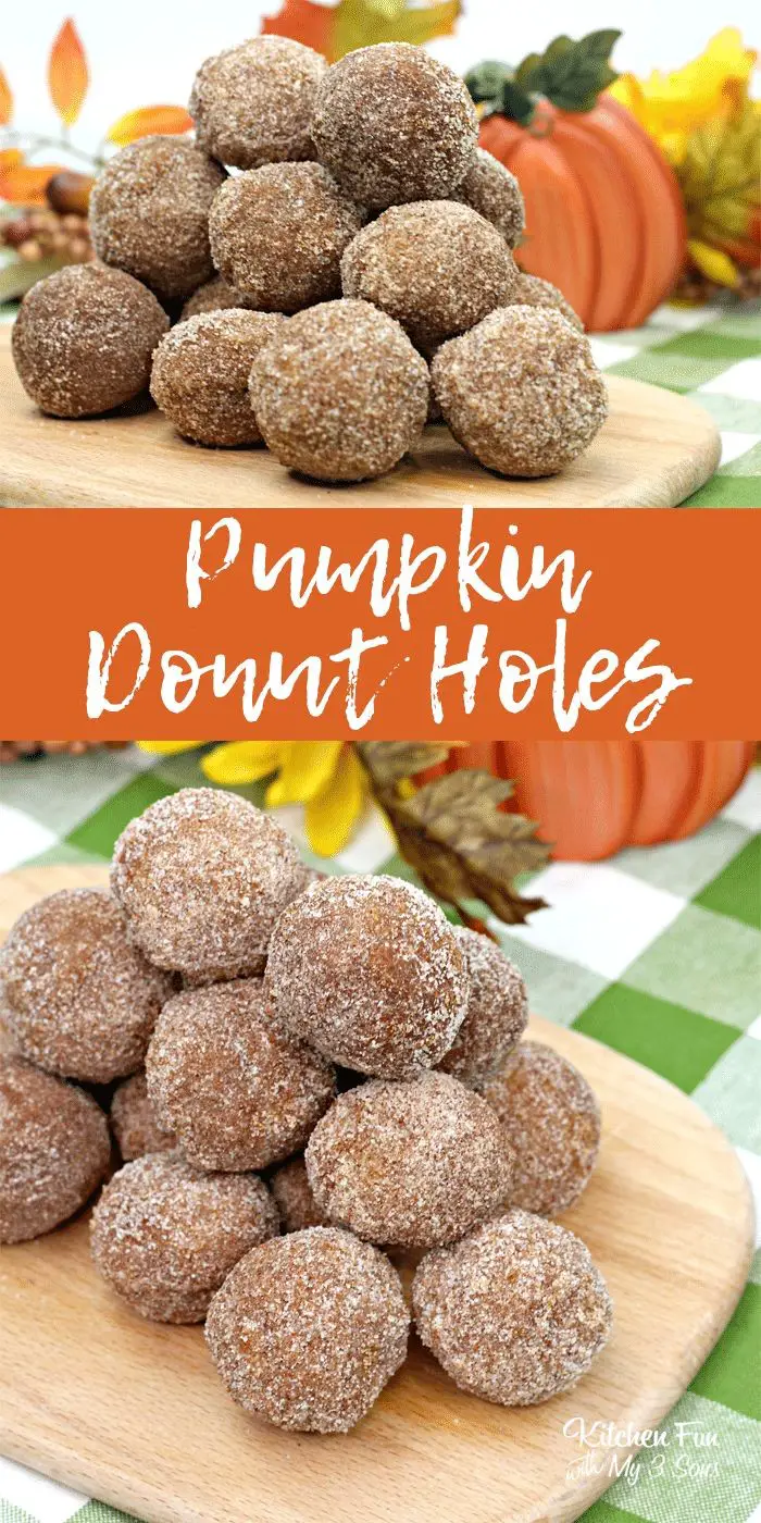 Pumpkin Donut Holes