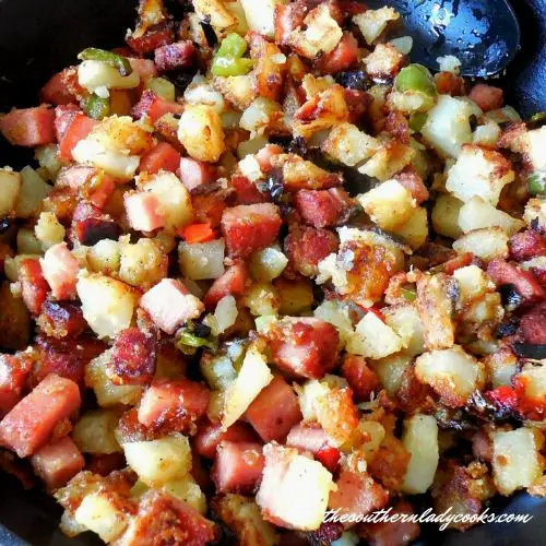 Spam Fried Potatoes